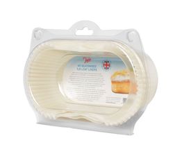Tala - Baking - 1lb Siliconised Greaseproof Loaf Tin Liners