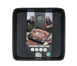 Hairy Bikers Square Cake Tin - Black