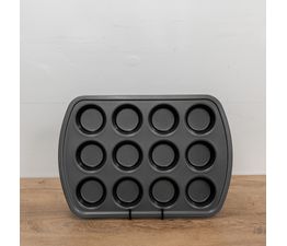 Simply Home - 0.6mm 12 Cup Muffin Tin